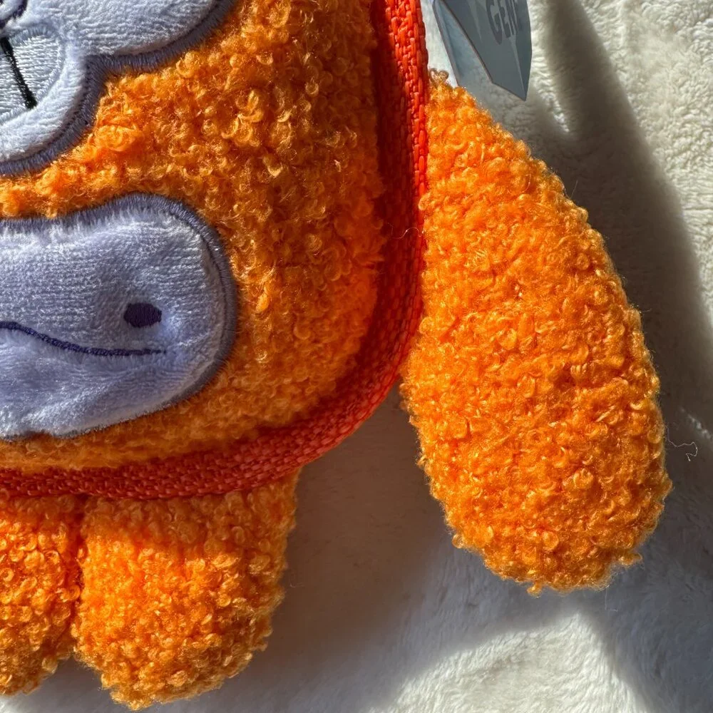 NWT, BARK Box Giganto Gene, Orange Plush Dog Toy, Size M-L 20+ lbs. Dogs